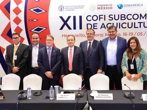 México incrementará producción acuícola sustentable, anuncia el canciller Marcelo Ebrard
