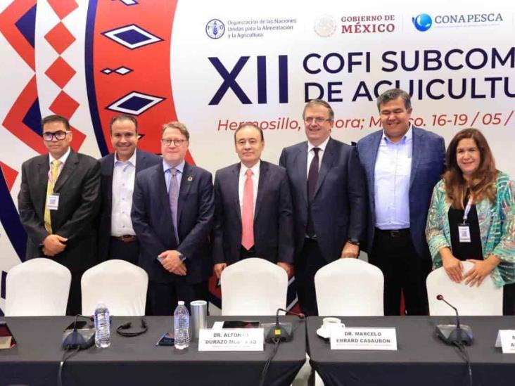 México incrementará producción acuícola sustentable, anuncia el canciller Marcelo Ebrard