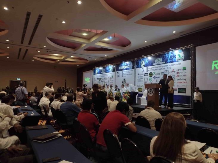 Inicia el XIII Congreso Internacional de Instalaciones Electromecánicas en Boca del Río