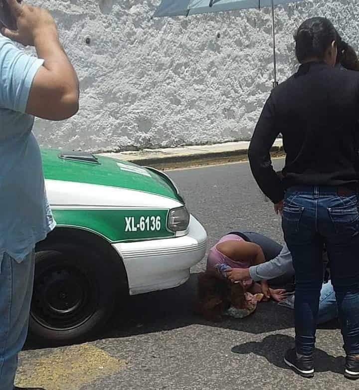 Atropella a mujer en avenida de Xalapa