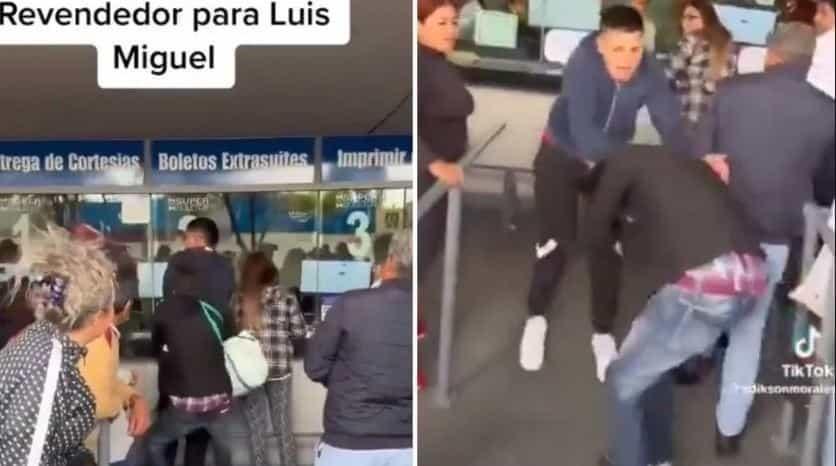 ¡Luchan por boletos para ‘LuisMi’! Se registra pelea en taquillas de CDMX (+Video)