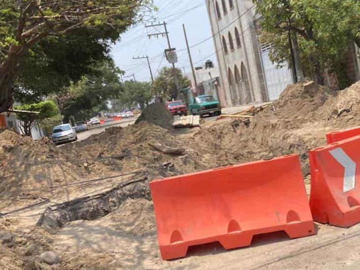 Cierran parcialmente estas calles de Veracruz