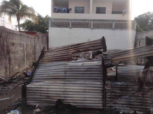 Quema la casa de su padre tras una pelea en Veracruz