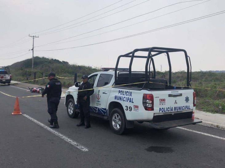 Muere motociclista tras derrapar en la carretera Antón Lizardo-Boca del Río (+Video)