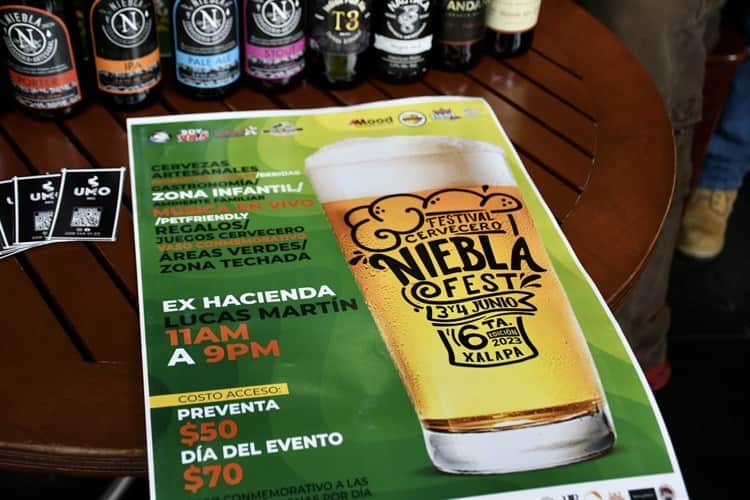 ¿Fanático de la cerveza artesanal? Anuncian el Niebla Fest 2023 en Xalapa