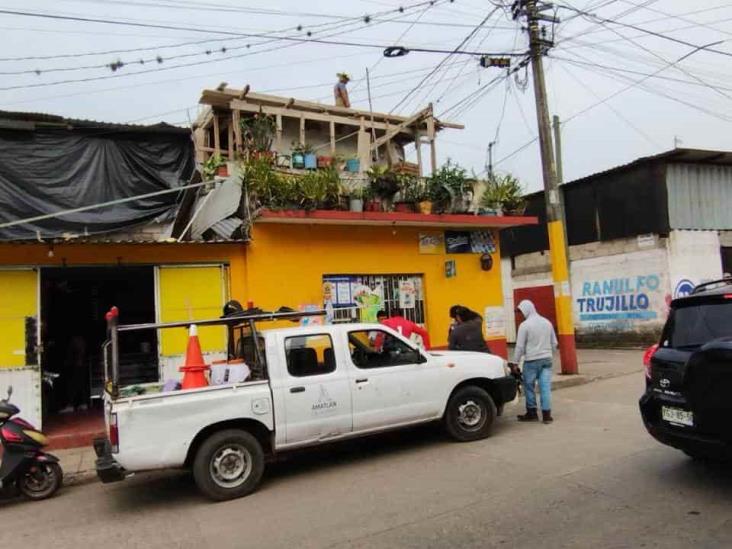 Falllece electrocutado trabajador en Amatlán