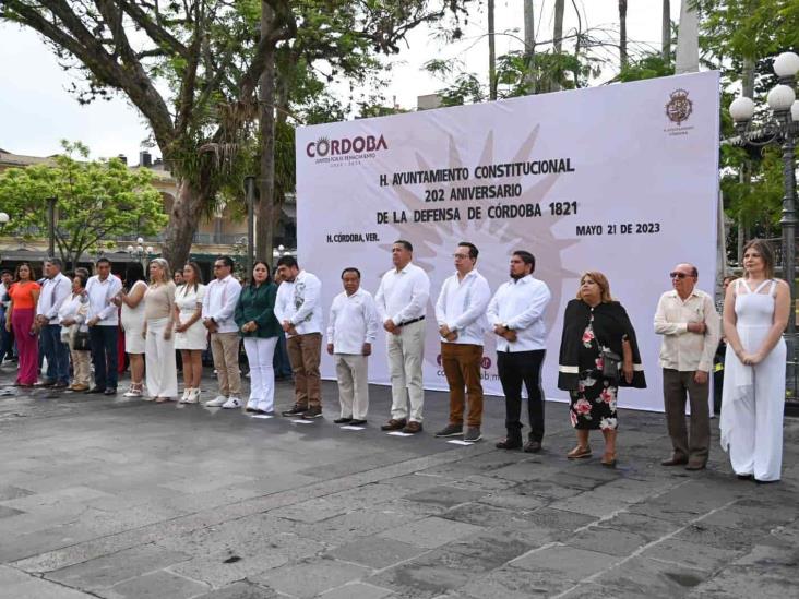 Encabezan autoridades conmemoración del 202 aniversario de la Batalla de Córdoba