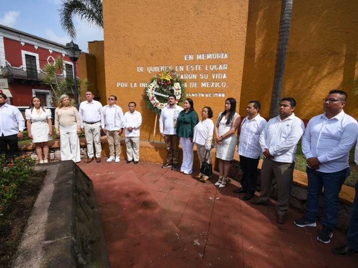 Encabezan autoridades conmemoración del 202 aniversario de la Batalla de Córdoba
