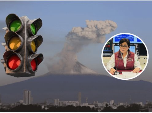 Semáforo de alerta del volcán Popocatépetl sube a Amarillo Fase 3