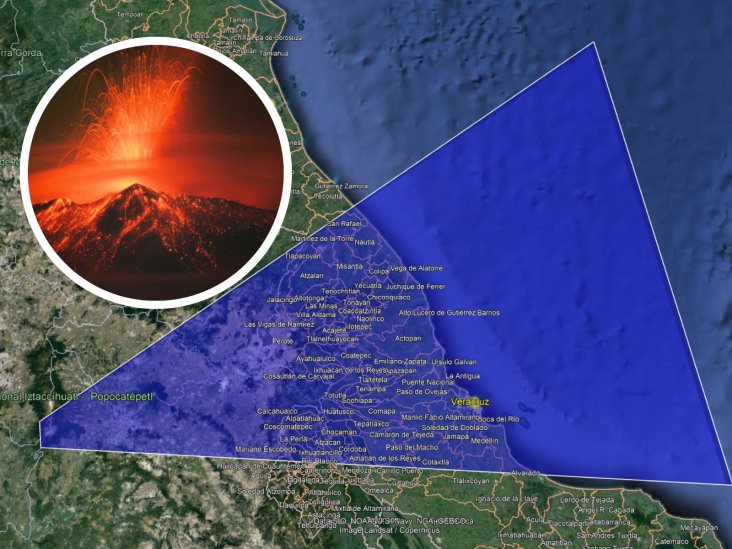 Cenizas del volcán Popocatépetl llegarán a Veracruz: PC