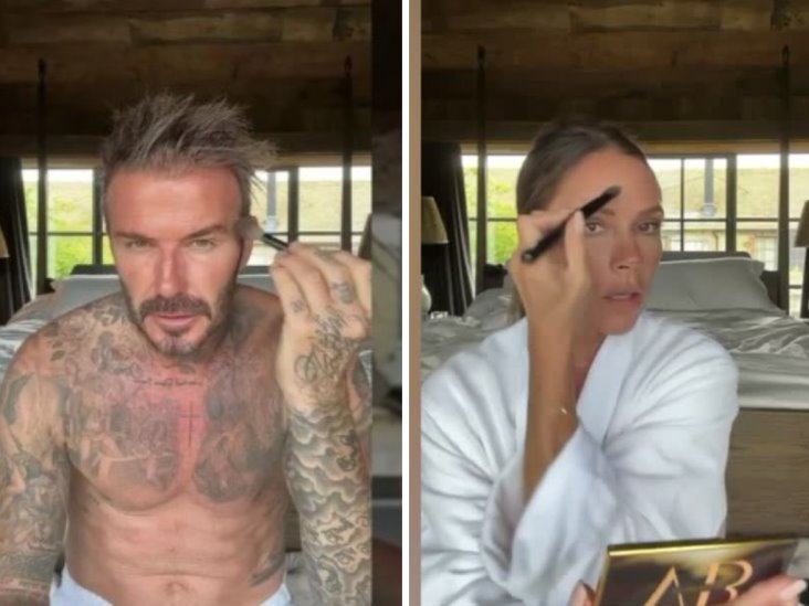 El tutorial propio del Sr. Beckham Victoria Beckham sube gracioso video a Tik Tok