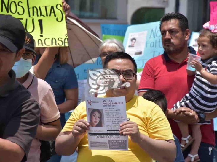 Con marcha, exigen aparición de Ashley y Jafhet, desaparecidos en Ixtaczoquitlán (+Video)