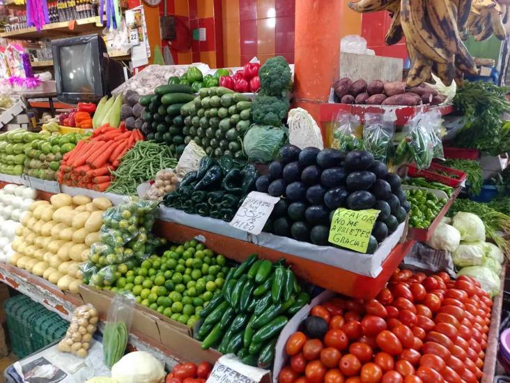 Precios en mercados de Veracruz se mantienen pese a poca venta