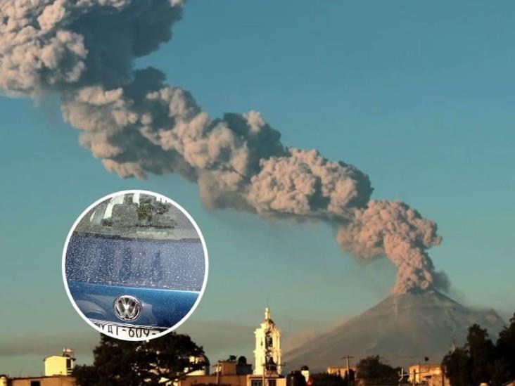 Ceniza del Popocatépetl llegó a Nogales; ¿en qué afecta?