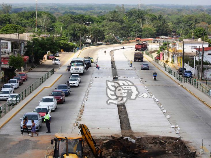 ¡Casi lista! Con ampliación de la Transístmica, mejora circulación en el sur de Veracruz
