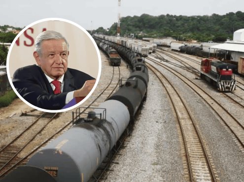 Aún no hay acuerdo con Grupo México por vías de Ferrosur en Veracruz: AMLO