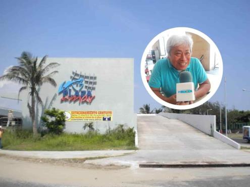 Apagón de casi 3 días en Veracruz obligó a vendedores de Plaza del Mar a comprar hielo