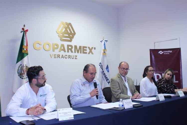 Conalep-Coparmex firman convenio de colaboración en educación dual