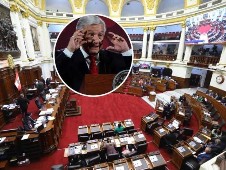 Congreso de Perú será quien declare persona non grata a AMLO