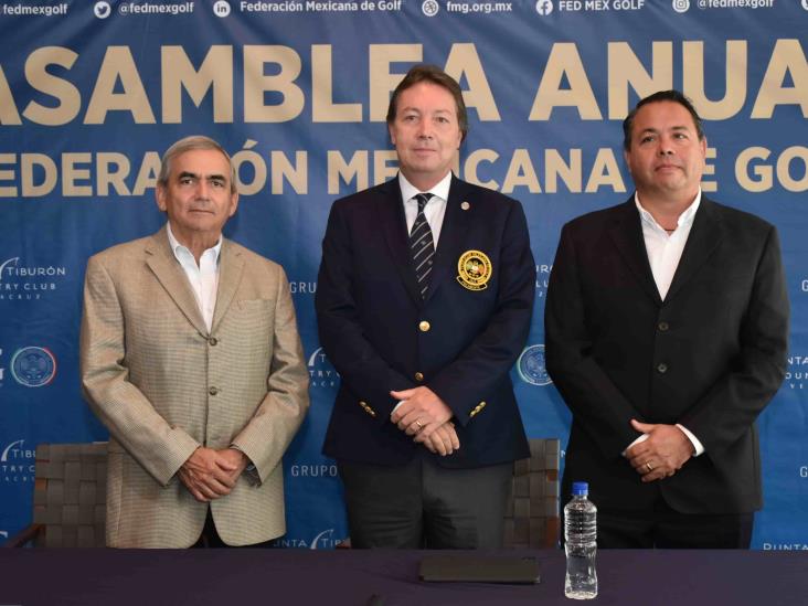 Realizarán Asamblea Anual Ordinaria de la Federación Mexicana de Golf, en Veracruz