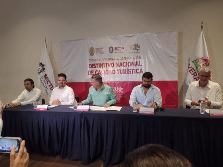 Anuncian convocatoria para el Distintivo Nacional de Calidad Turística en Veracruz
