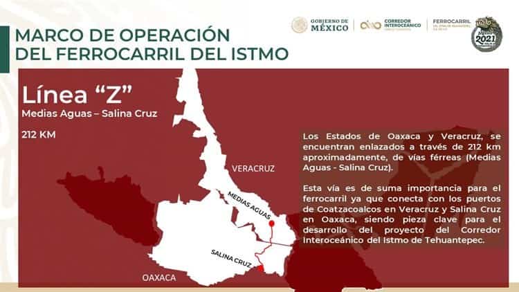 Ferrocarril del Istmo de Tehuantepec, clave en desarrollo de Corredor Interoceánico