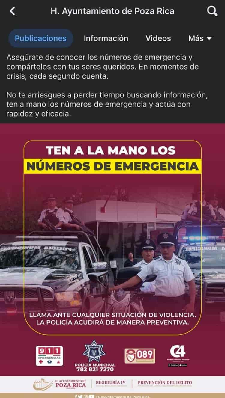 Ante violencia del hampa y ataques a bares, emiten recomendaciones en Poza Rica