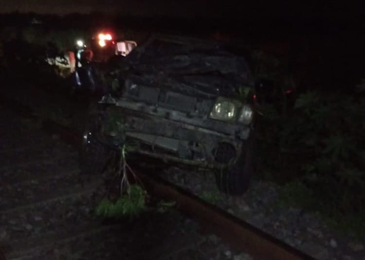 Fallece campesino al chocar su motocicleta con una camioneta en La Antigua