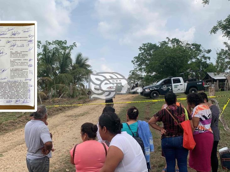 Piden regreso de Policía Municipal en San Juan Evangelista