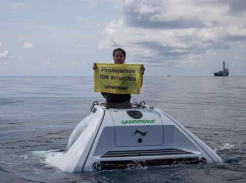 Gasoducto pone en riesgo arrecifes de Veracruz, advierte Greenpeace