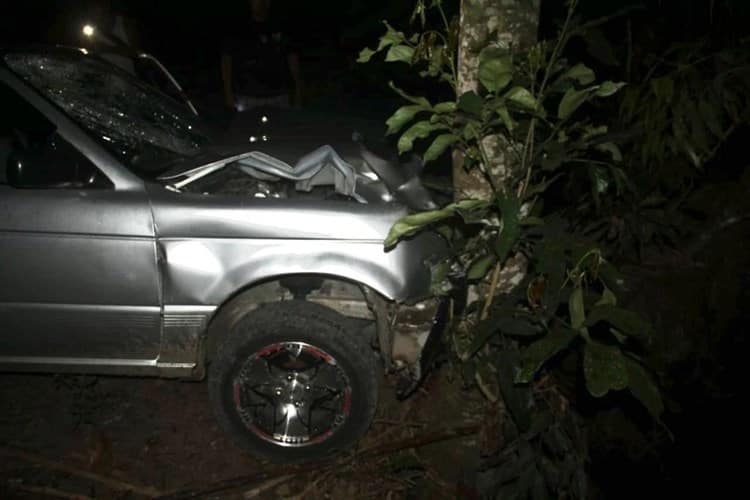 Joven motociclista es arrollado por auto en Tlapacoyan