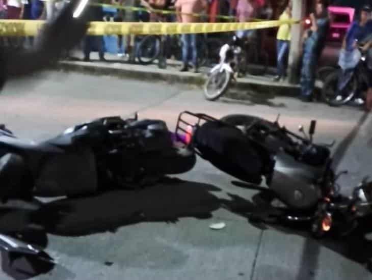Chocan motociclistas en Lerdo de Tejada; hay un muerto