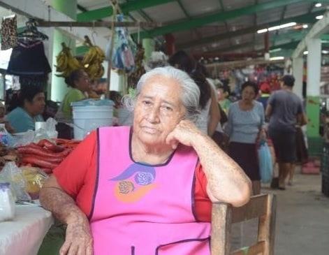 Muere Doña Chole, lideresa del mercado Campesino en Agua Dulce