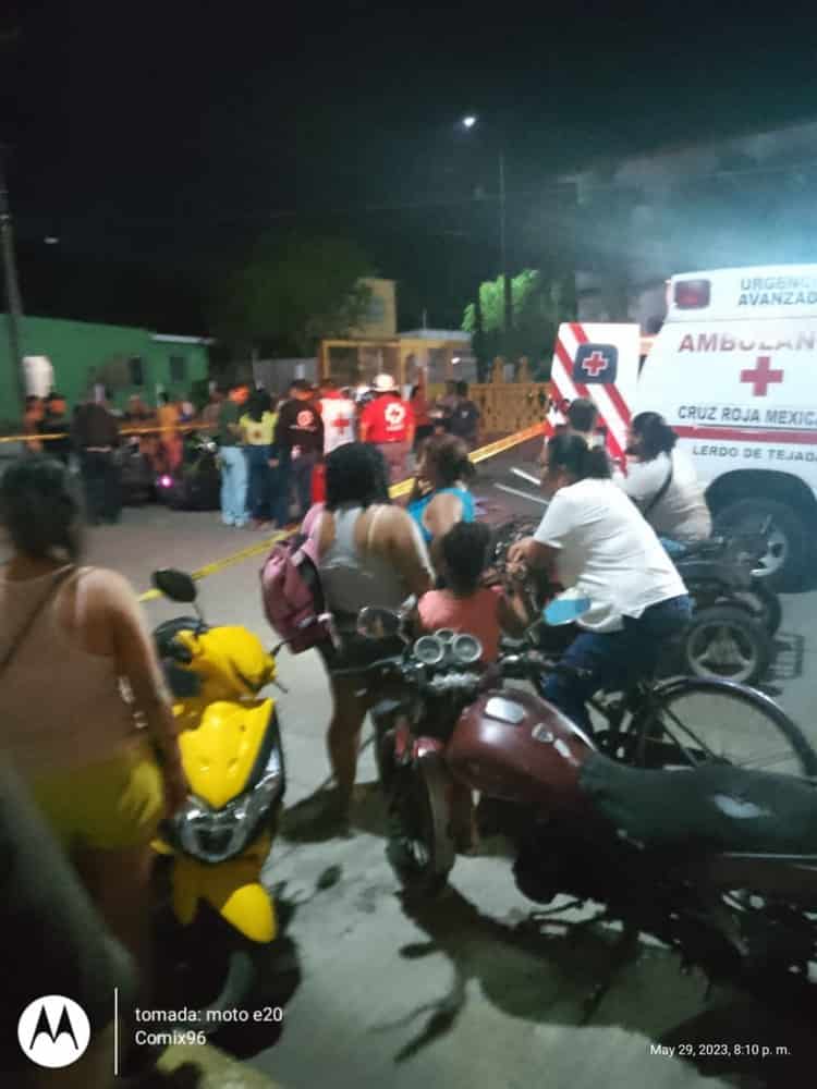 Chocan motociclistas en Lerdo de Tejada; hay un muerto