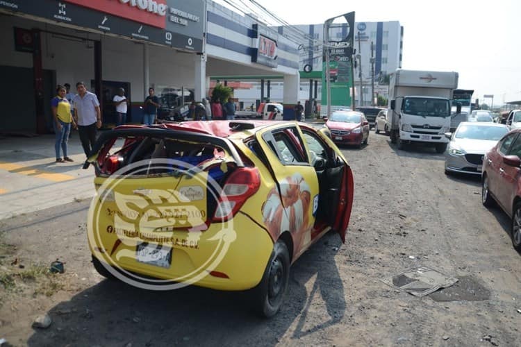 Trágico accidente en puente Las Amapolas, de Veracruz (+Video)