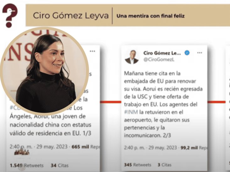 Acusa Gobierno a Ciro Gómez Leyva de difundir mentiras en redes sociales