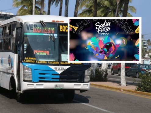 Camiones urbanos en Boca del Río darán servicio hasta tarde por Salsa Fest 2023