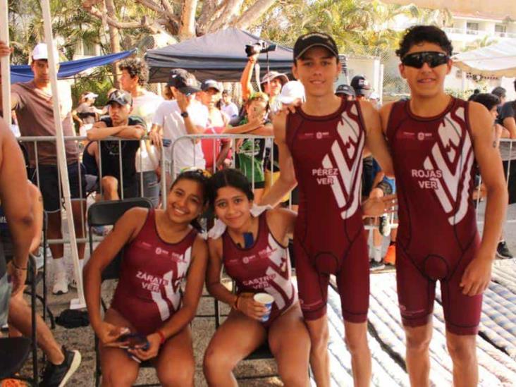 Veracruz termina entre primeros sitios del triatlón