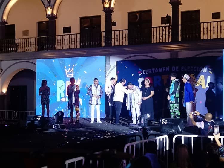 Él es El Cremas, rey electo del Carnaval de Veracruz 2023