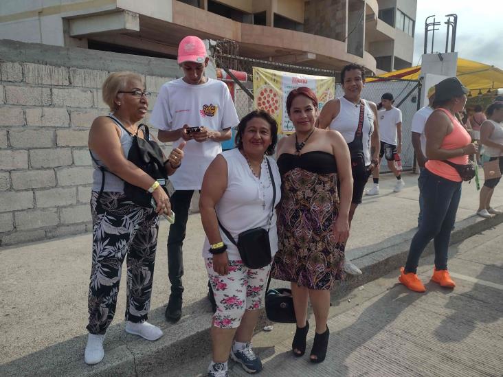 Pamela viajó con su familia desde CDMX a Boca del Río para el Salsa Fest 2023
