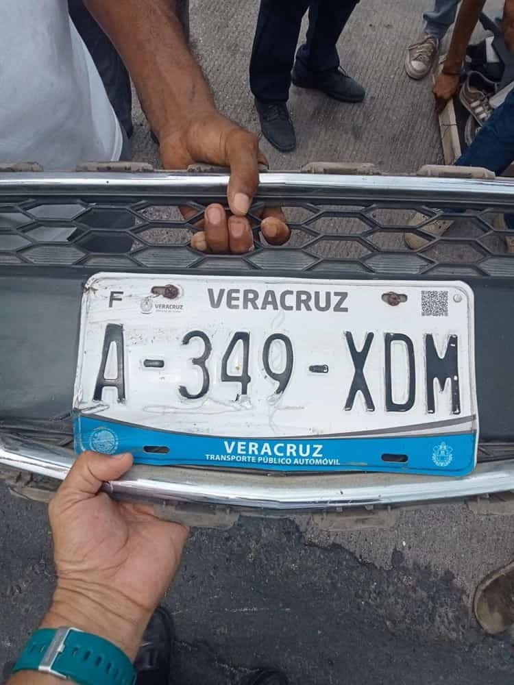 Motociclista es atropellado por automóvil que se fugó en Cosamaloapan