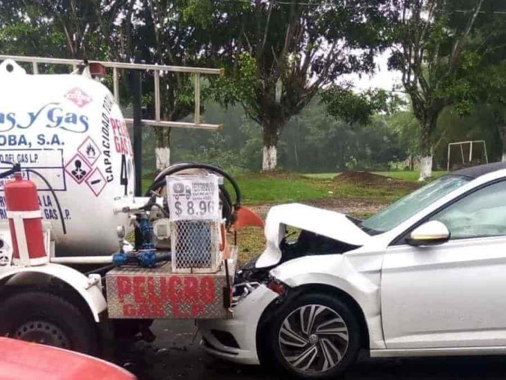 Se registra carambola en la carretera Fortín-Huatusco (+Video)