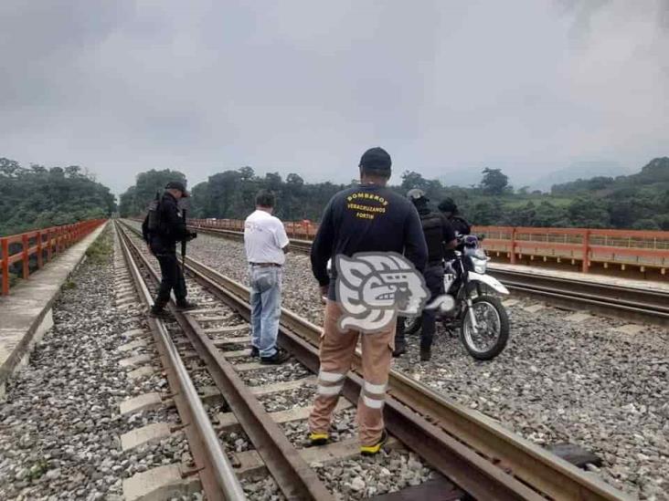 Supuesto suicida causa movilización en puente El Metlac de Fortín