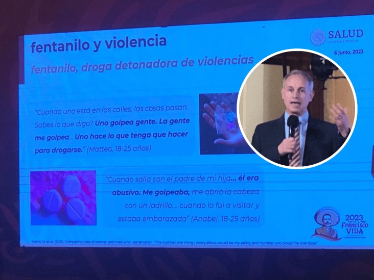 Consumo de drogas, vinculado a la generación de violencia, afirma López-Gatell
