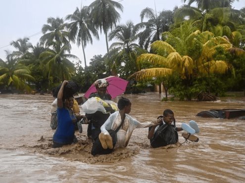 Sismo de 4.9 e inundaciones azotan a Haití; hay 3 muertos y varios heridos (+Video)
