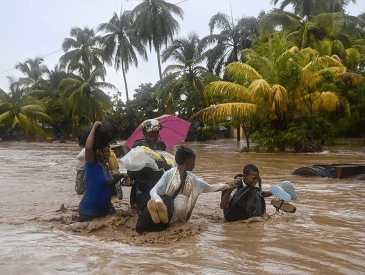 Sismo de 4.9 e inundaciones azotan a Haití; hay 3 muertos y varios heridos (+Video)