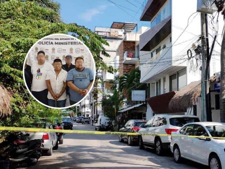 Detienen a 3 en Veracruz por asesinato de mujer italiana en Playa del Carmen