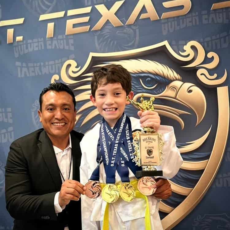 Destaca Francisco Garrido en torneo de TKD en Houston