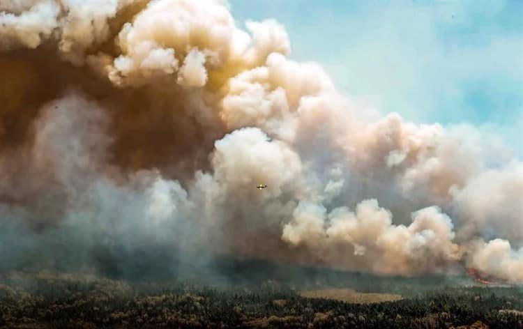 Humo de incendios en Canadá ya alcanzó Nueva York (+Video)