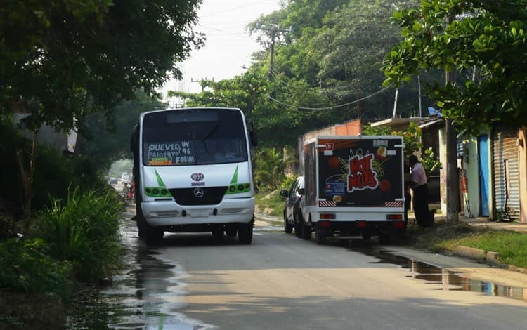 Vecinos de la Peloteros se benefician con ruta urbana; claman no sea retirada (+Video)